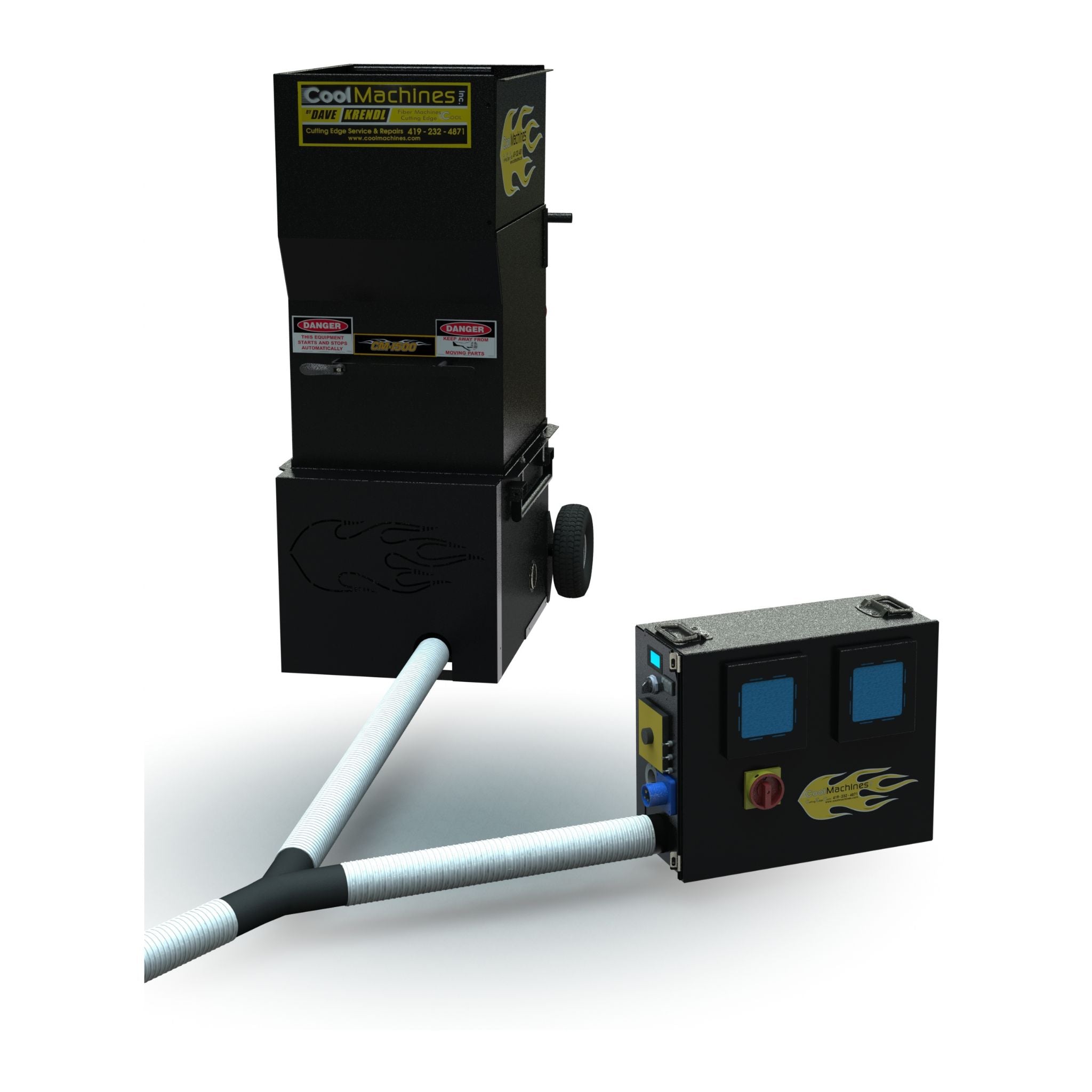 Cool Machines CM1500-1 Insulation Machine Booster Box Setup